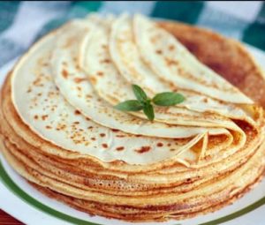 Блины на молоке тонкие: рецепт с дырочками пошагово